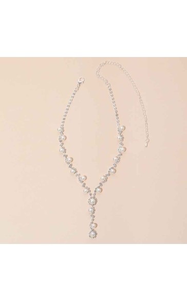 Ladies' Elegant Alloy With Irregular Rhinestone Jewelry Sets