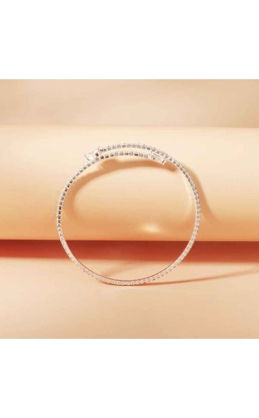 Elegant/Beautiful/Attractive Alloy With Round Rhinestone Bracelets/Fashion jewelry